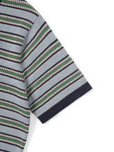 Stripe S/S Knit Polo