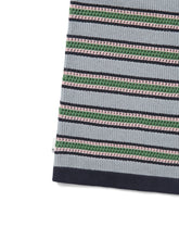 Stripe S/S Knit Polo