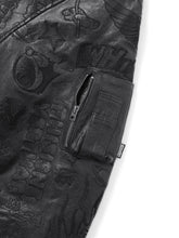 TNT Felix Leather Bomber Jacket