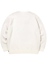 ARC-Logo Jacquard Sweater - Ivory - S - thisisneverthat® KR