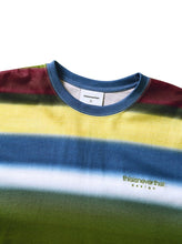 Blurred Striped L/S Tee - Yellow/Olive - S - thisisneverthat® KR