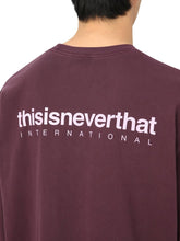 INTL. Logo L/SL Top - Burgundy - XS - thisisneverthat® KR