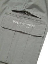 L-Logo Cargo Pant - GREY GREEN - S - thisisneverthat® KR