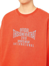 Overdyed Sports Crewneck - Red - S - thisisneverthat® KR