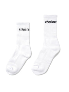 SP-Logo Socks 3Pack - WHITE - M - thisisneverthat® KR