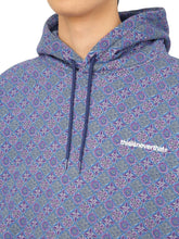 Tile Hooded Sweatshirt - Blue/Purple - S - thisisneverthat® KR